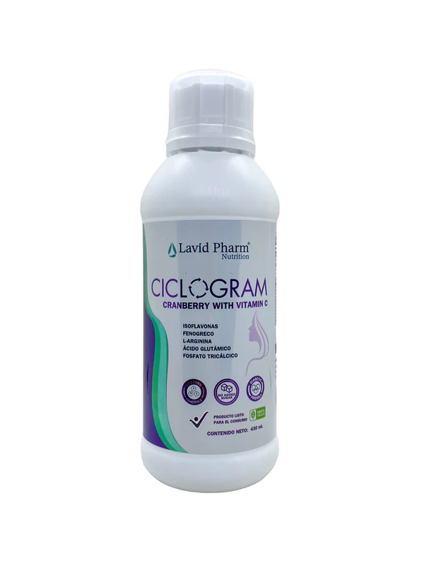 Ciclogram: Bebida Funcional con Isoflavonas de Soya y Arándano Rojo - 430 mL