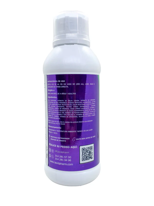 Ciclogram: Bebida Funcional con Isoflavonas de Soya y Arándano Rojo - 430 mL - Imagen 2